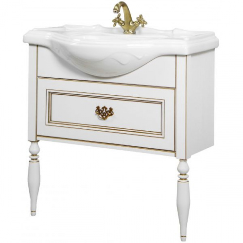 тумба под раковину AMERICA  / 85 /  ( дуб молочный ) 