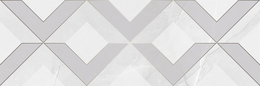 Monti Декор белый 20х60 