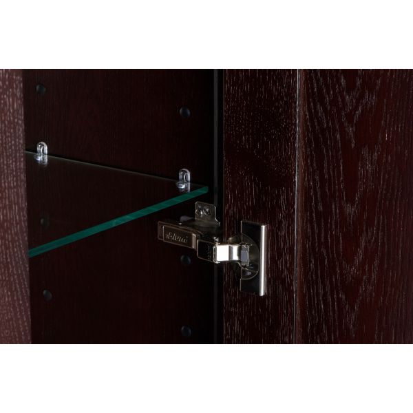 пенал AMERICA правый  / 40,5х31,3х200 /   ( дуб тёмный шоколад )  