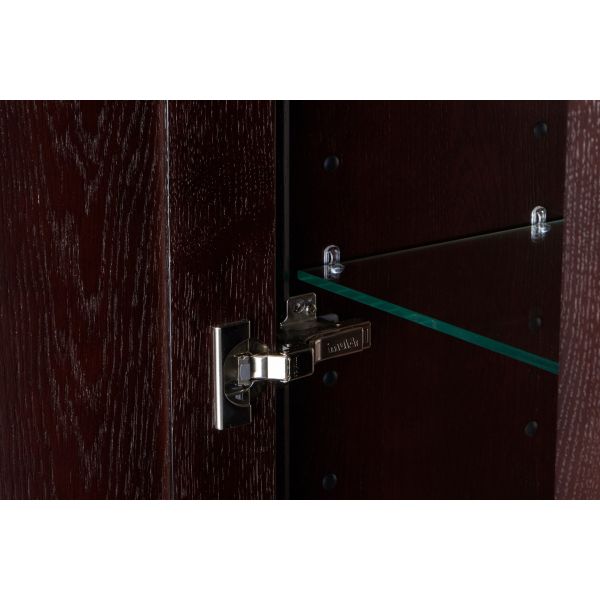 пенал AMERICA левый  / 40,5х31,3х200 /   ( дуб тёмный шоколад )  