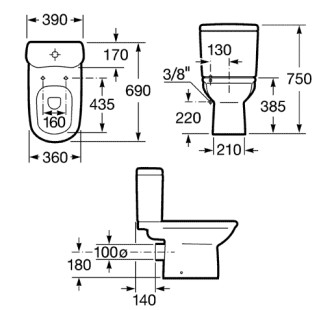крышка / сиденье GIRALDA микролифт  ( бел )  