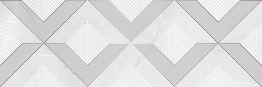 Monti Декор белый 20х60 