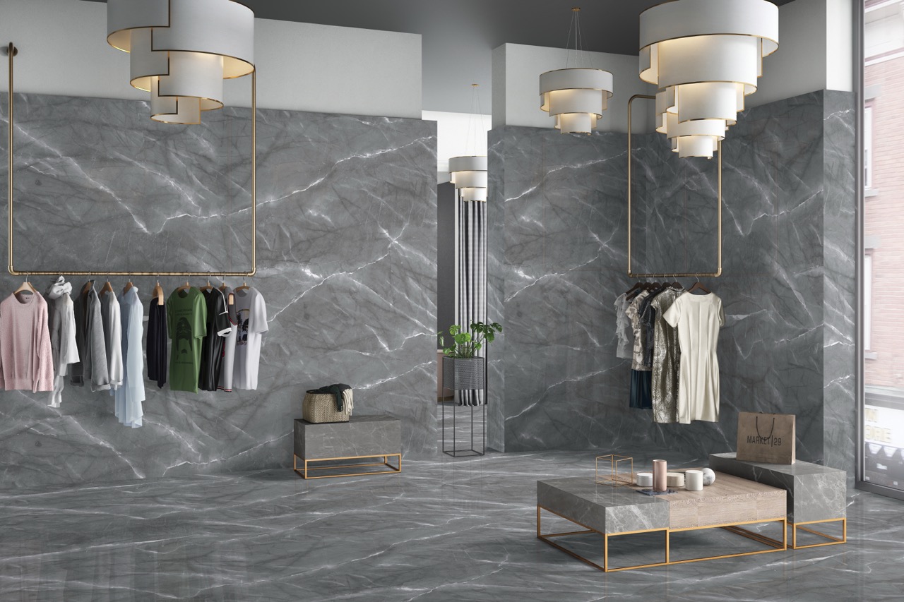 Керамогранит Armani Grey gloss 1200x600 