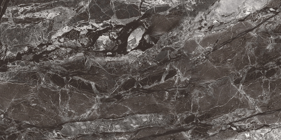 Kenya Nero Керамогранит черный 60x120 полированный 