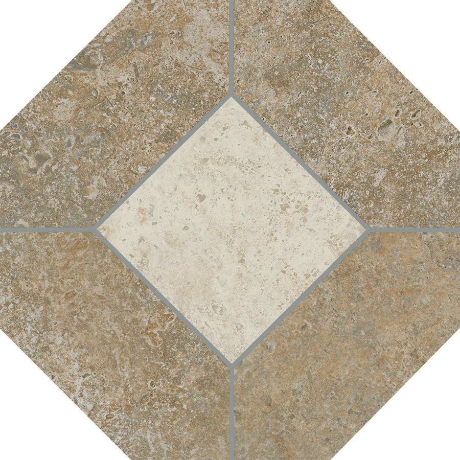 Брюссель бежевый темный матовый 24х24 