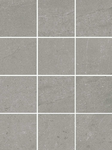 Матрикс серый матовый из 12 частей 9,8х9,8