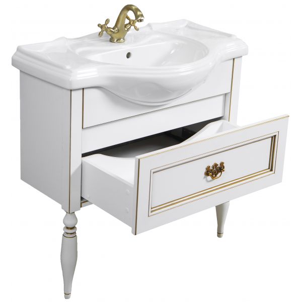 тумба под раковину AMERICA  / 85 /  ( дуб молочный )  