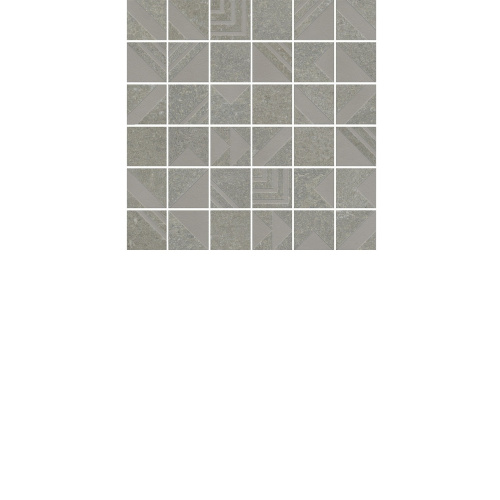 Декор Про Нордик серый светлый мозаичный  30х30