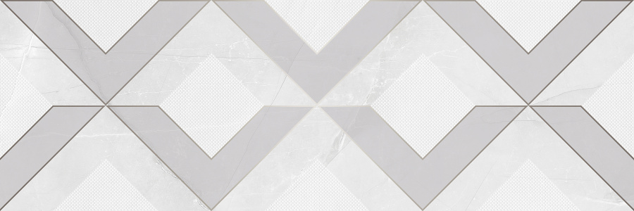 Monti Декор белый 20х60 