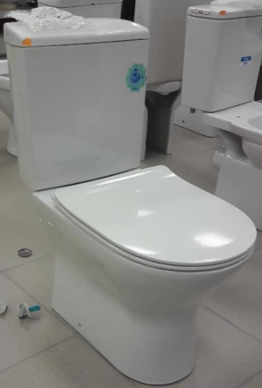 бачок для унитаза LEON двойной смыв  ( белый )  