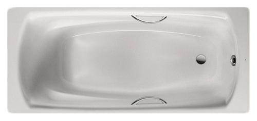 ванна SWING с отверстиями под ручки  / 180х80 /   ( бел ) 