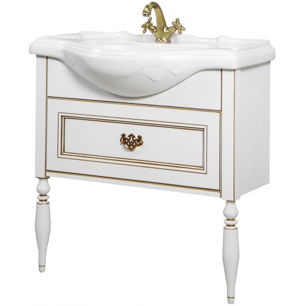 тумба под раковину AMERICA  / 85 /  ( дуб молочный )  