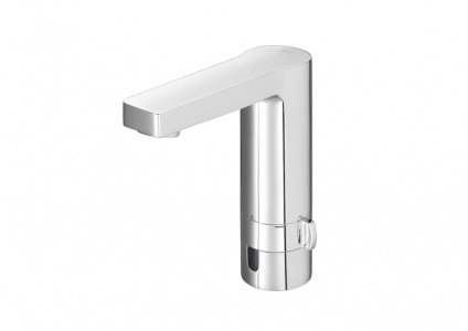 смеситель для раковины L90  / 16,5х11,3 /   ( хром ) 