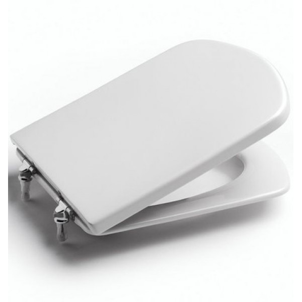 сиденье / крышка DAMA SENSO микролифт  ( бел )  