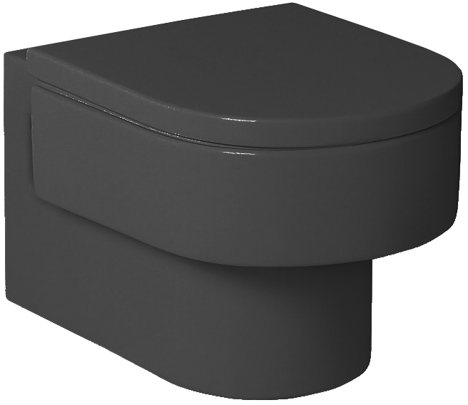 унитаз HAPPENING подвесной   ( Graphit )  