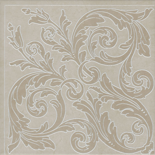 Декор Монсанту бежевый светлый 40,2х40,2