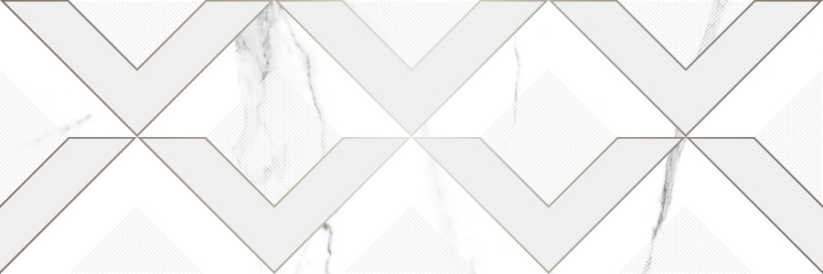 Viva Декор белый 20х60 