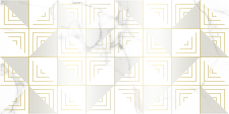 Blondi Декор белый 25х50 