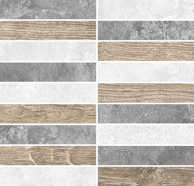 Java Мозаика микс серый 28,6х29,8 