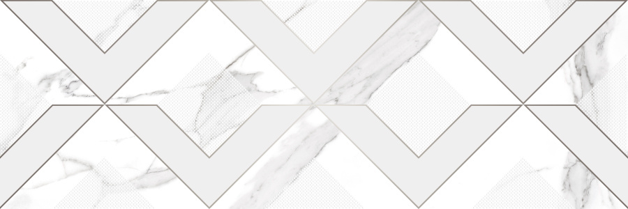 Viva Декор белый 20х60 