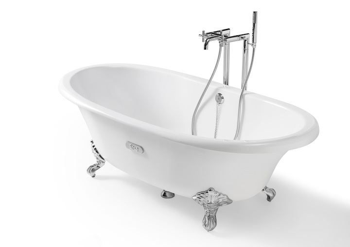 комплект ножек д / ванны NEWCAST EAGLE  ( чугун / хром )  