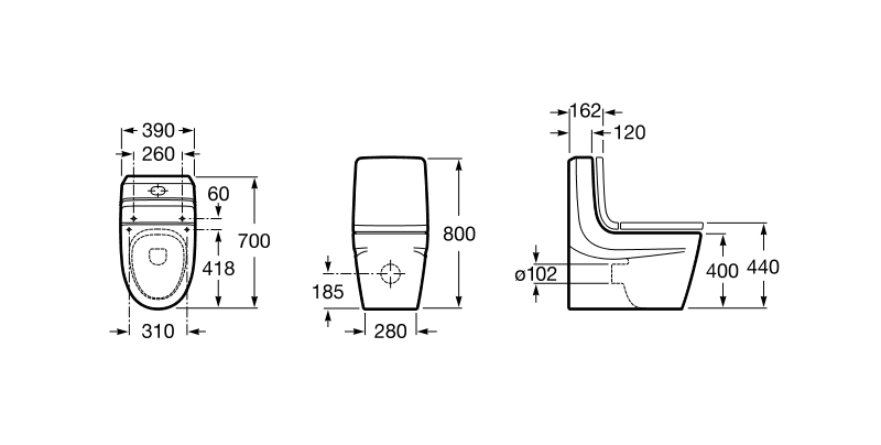спинка к сиденью KHROMA  ( каштан )  