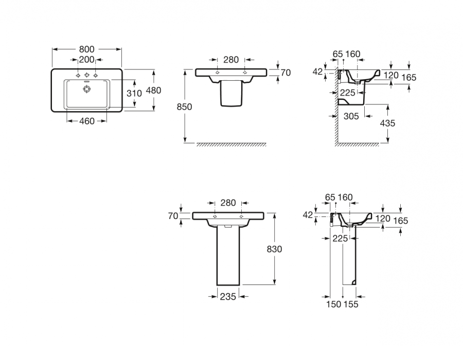 полупьедестал KHROMA  ( бел )  