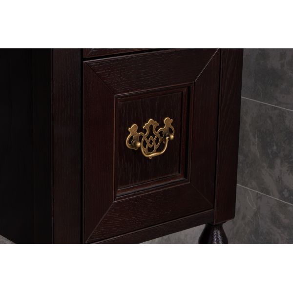 пенал AMERICA правый  / 40,5х31,3х200 /   ( дуб тёмный шоколад )  