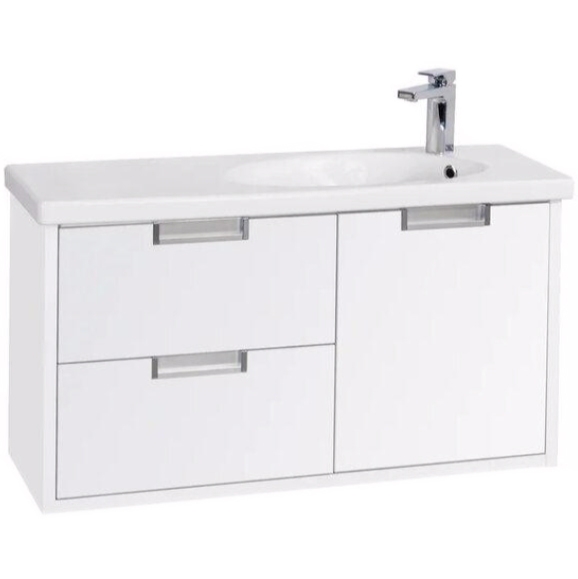 тумба для раковиной ETNA  / 80 /  ( белый глянец )  