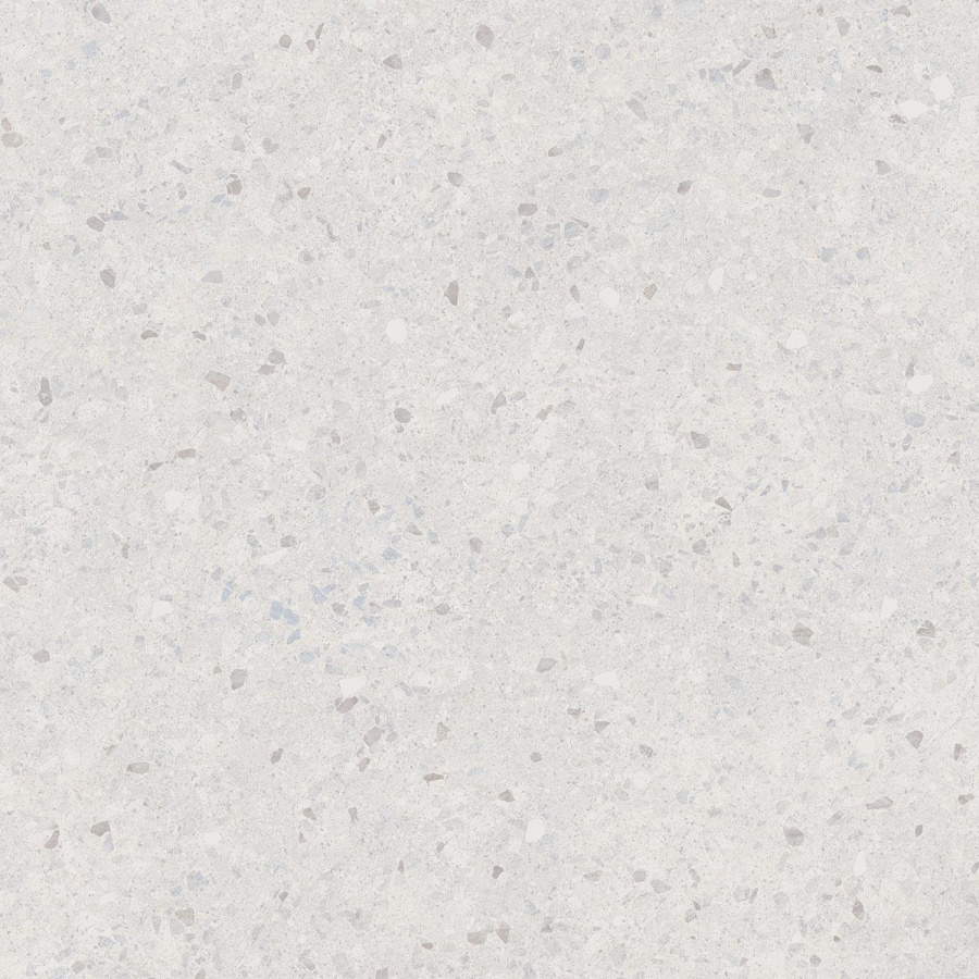 Терраццо серый светлый обрезной 60х60 