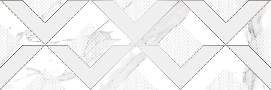 Viva Декор белый 20х60 