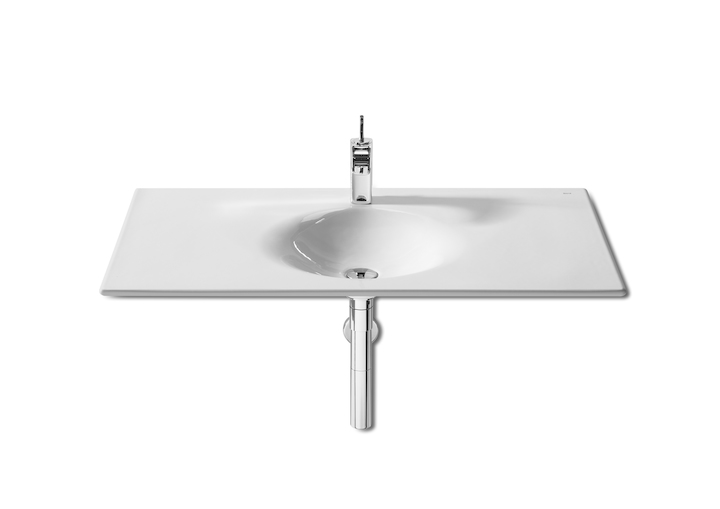 умывальник KALAHARI  / 100x51 /  встраиваемый  ( бел )  