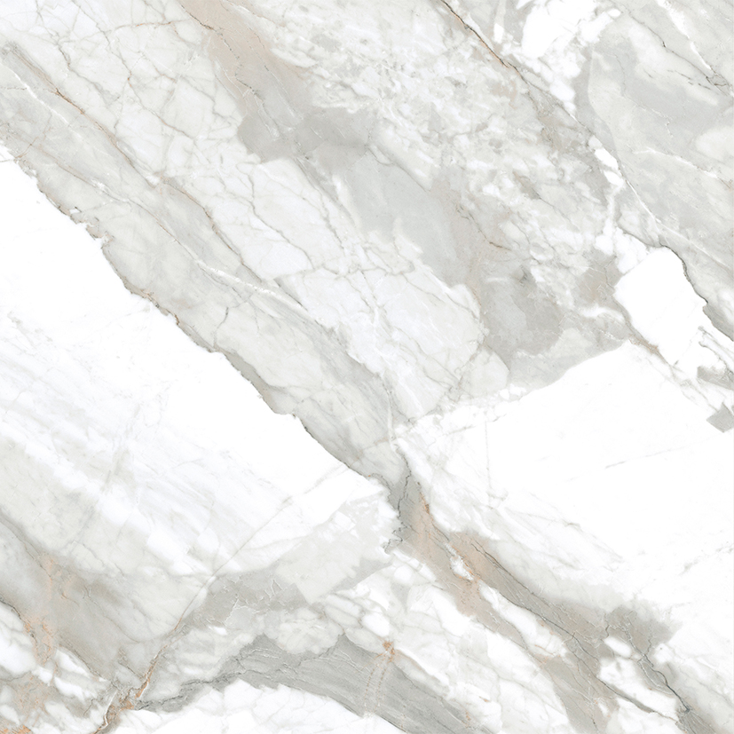 Alpi Керамогранит белый 50х50 матовый 