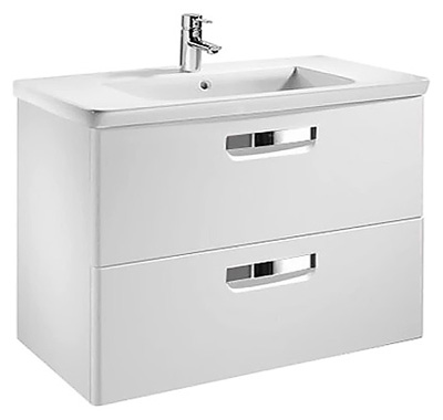 тумба под раковину GAP  / 70х60 /   ( белый глянцевый ) 